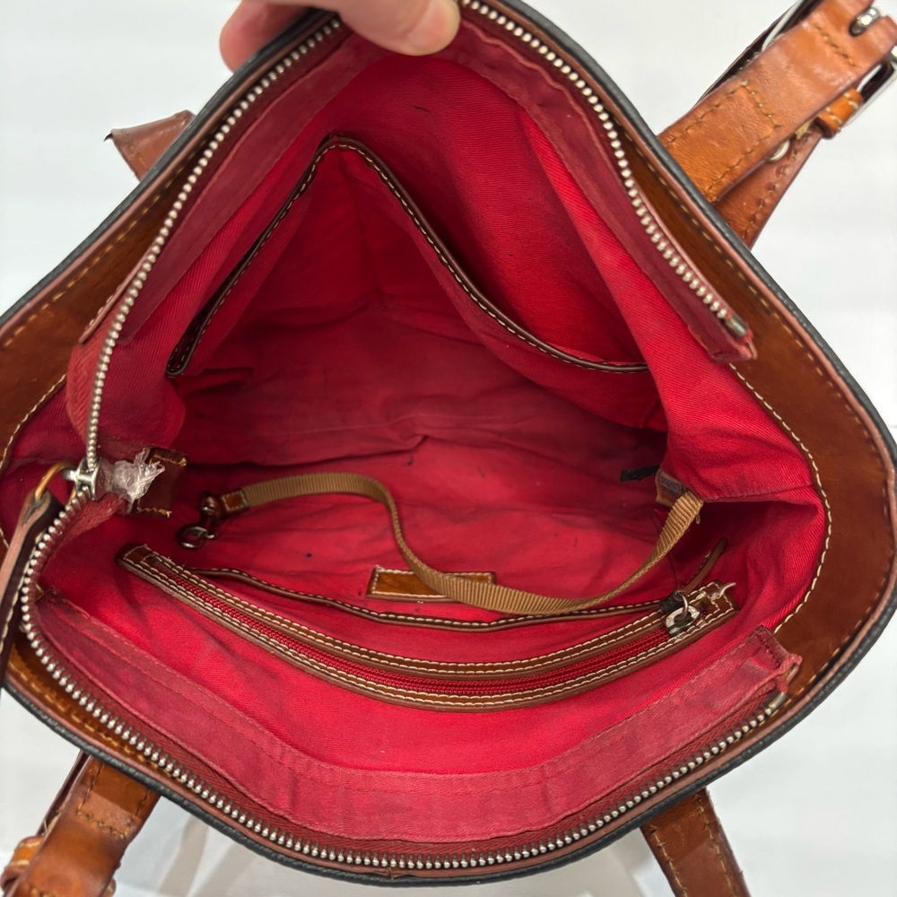 Dooney & Bourke Emily Shoulder Bag Black and Tan - Picture 13 of 16
